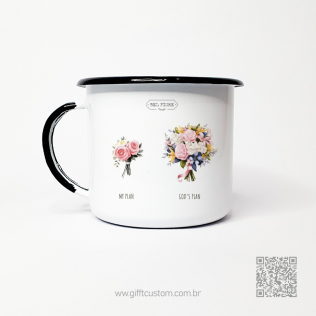 Caneca de Metal Bel Fiore