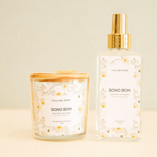 Vela Aromática + Home Spray 