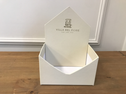 Caixa envelope off-white - P