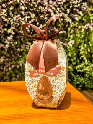 Ovo de Chocolate Caramelo Crushy 