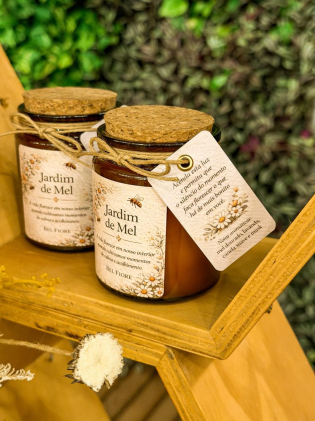 Vela aromática Jardim de Mel