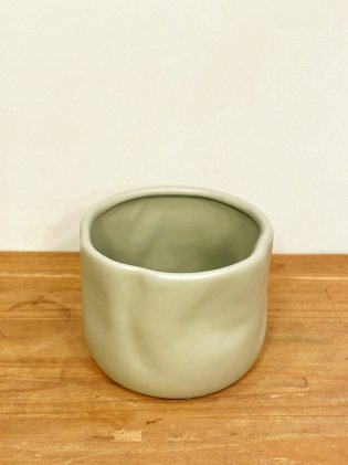 Cachepot Orgânico P - Verde Pistache