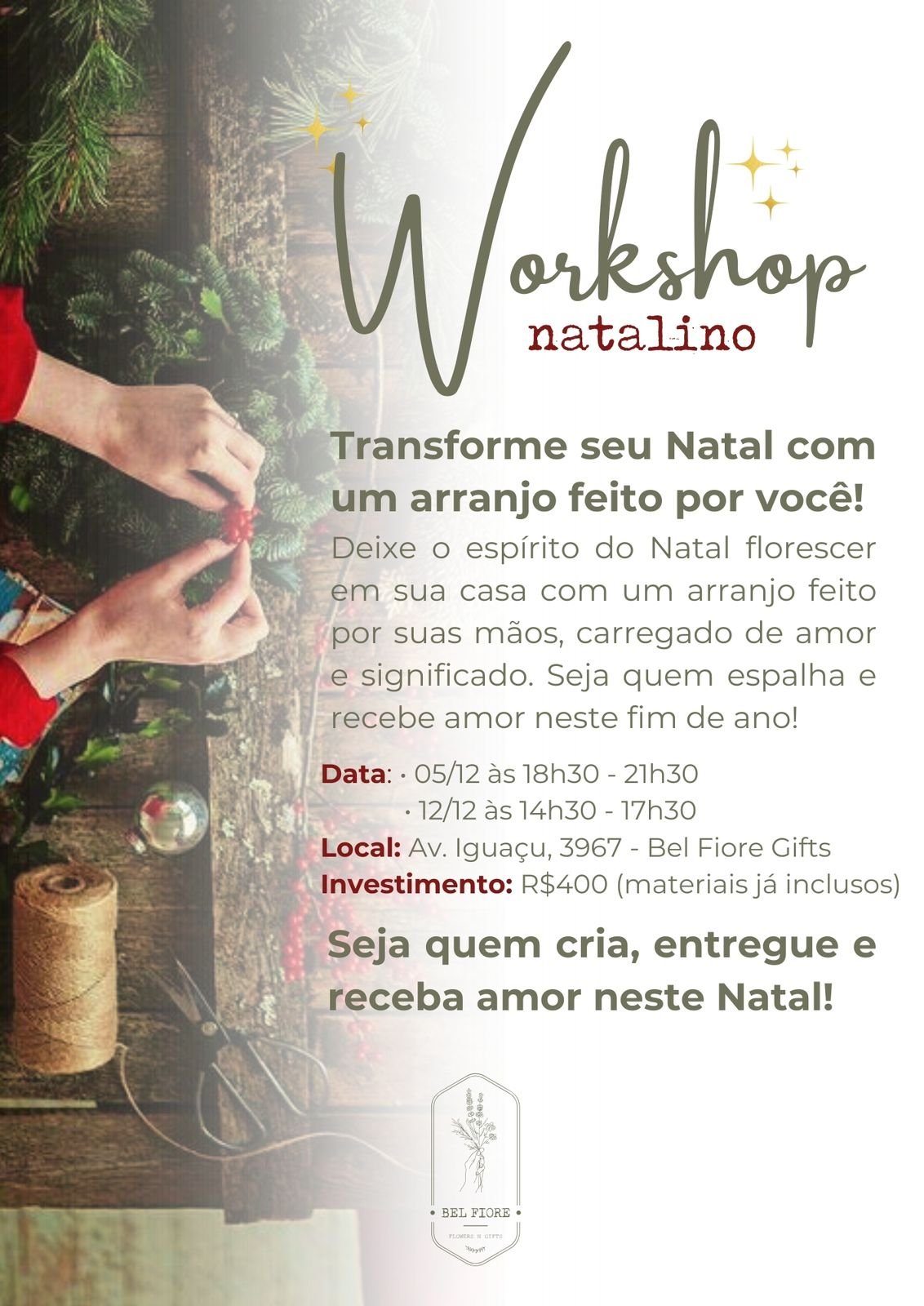 Workshop Especial de Natal - Turma 1